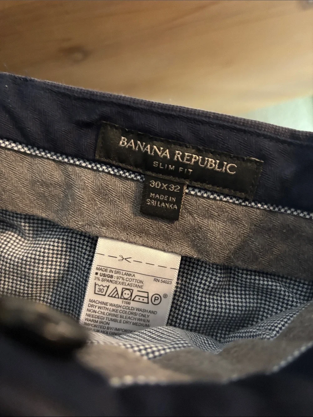 Banana Republic Men's Chinos in Dark Navy